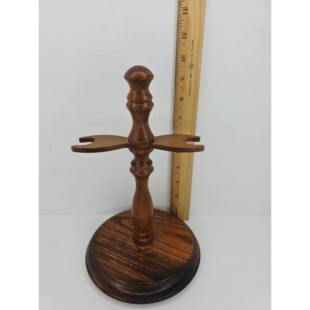 Vintage 1968 Styson Wood Stand For Vinegar And Oil‎ Bottles **Stand Only**